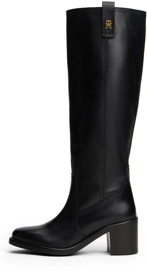 TOMMY HILFIGER Zwarte Laarzen Riding Long Boot Block - Foto 4