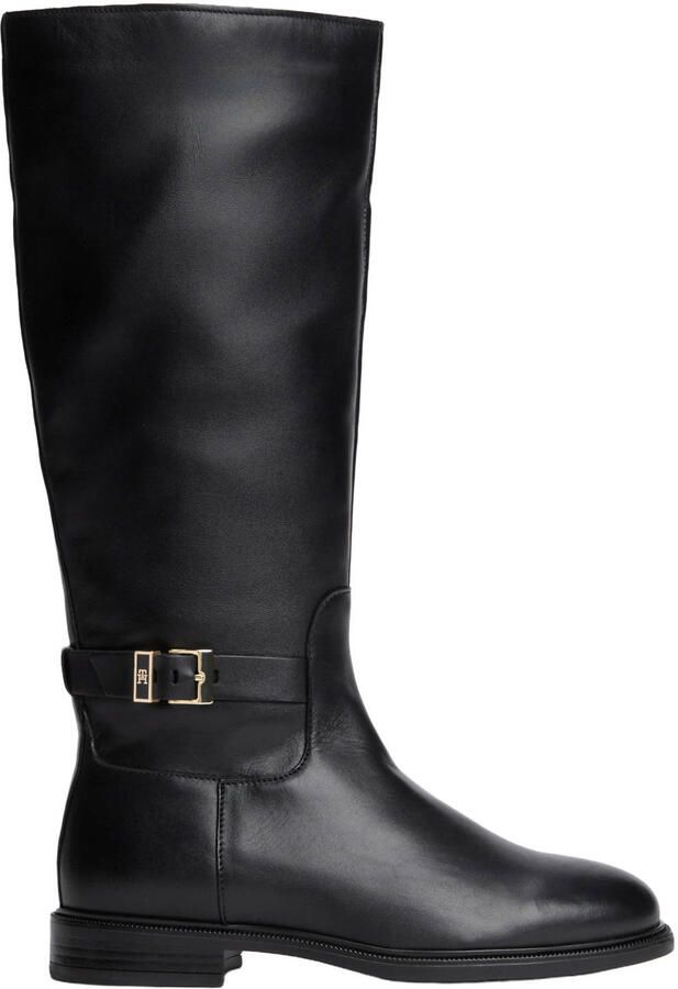 Tommy Hilfiger Laarzen Fw0fw09572 Buckle Leather Knee Boot
