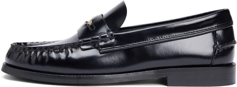 Tommy Hilfiger leren loafers zwart - Foto 3