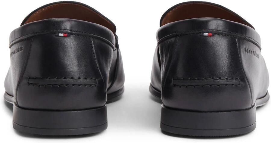 Tommy Hilfiger leren loafers zwart - Foto 2