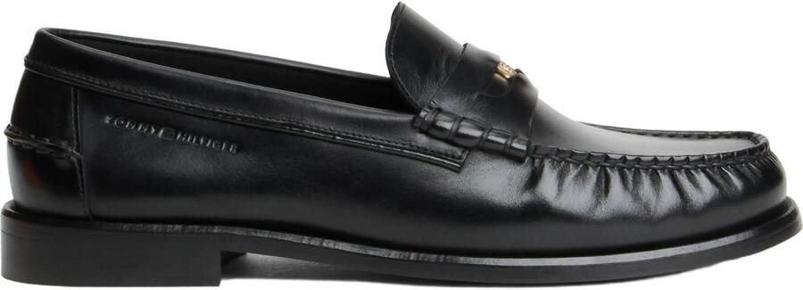 Tommy Hilfiger leren loafers zwart
