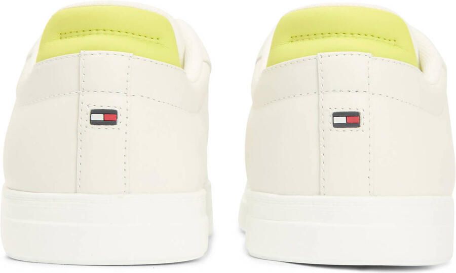 Tommy Hilfiger leren sneakers ecru - Foto 3
