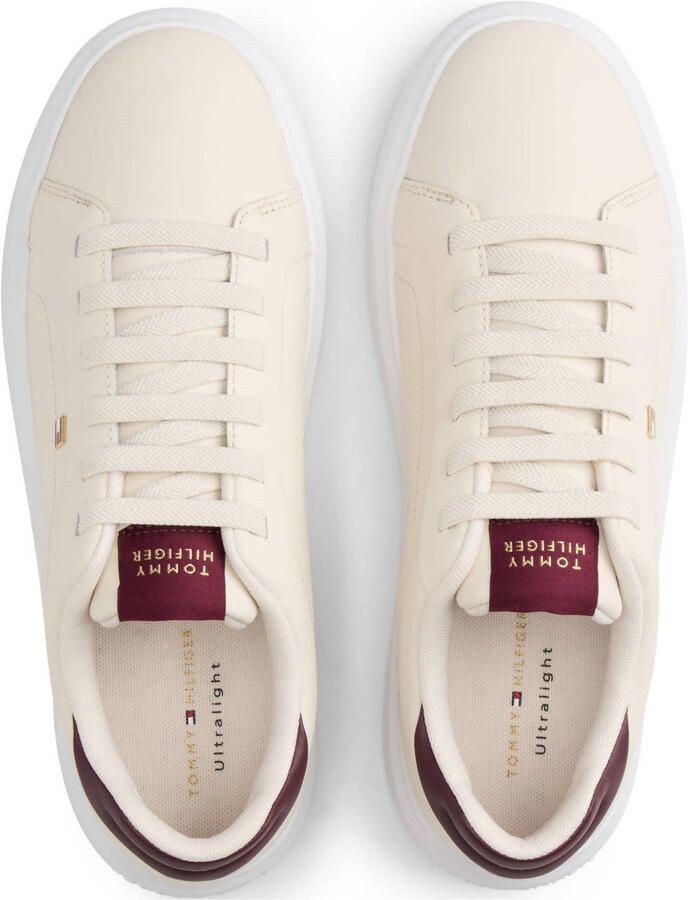 Tommy Hilfiger Sneaker Icon Court Light Wei Fashion Wear Vrouwen - Foto 2