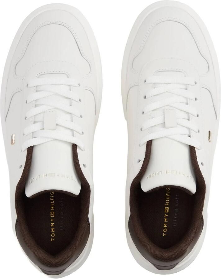 TOMMY HILFIGER Sneakers laag 'ICON COURT LIGHT' bruin wit - Foto 3