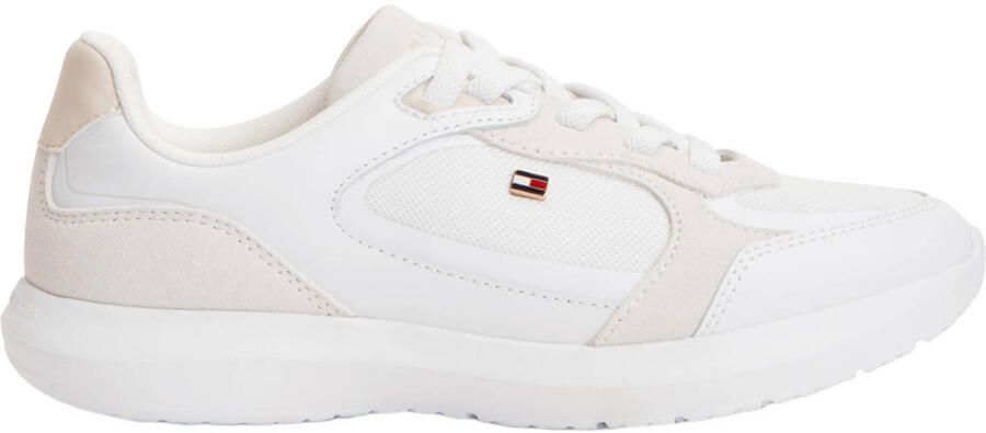 Tommy Hilfiger leren sneakers met logo wit