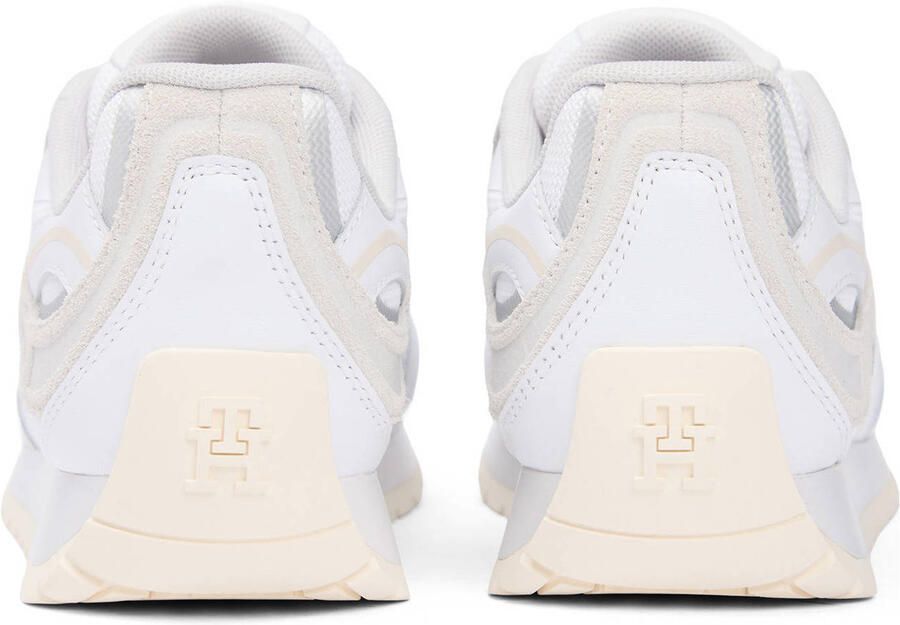 Tommy Hilfiger leren sneakers wit - Foto 3