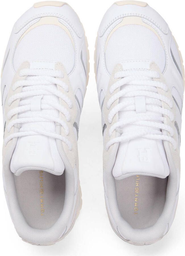 Tommy Hilfiger leren sneakers wit - Foto 2