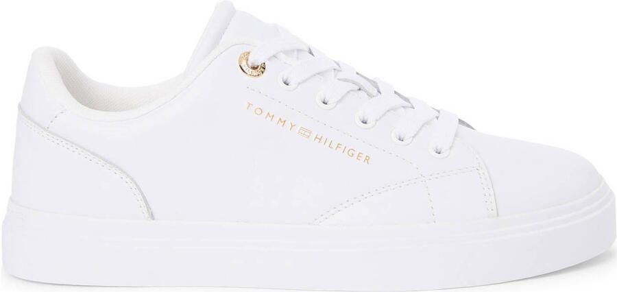 Tommy Hilfiger Sneakers van echt leer met logodetail