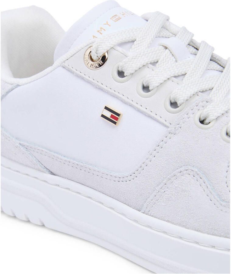 Tommy Hilfiger leren sneakers wit - Foto 2