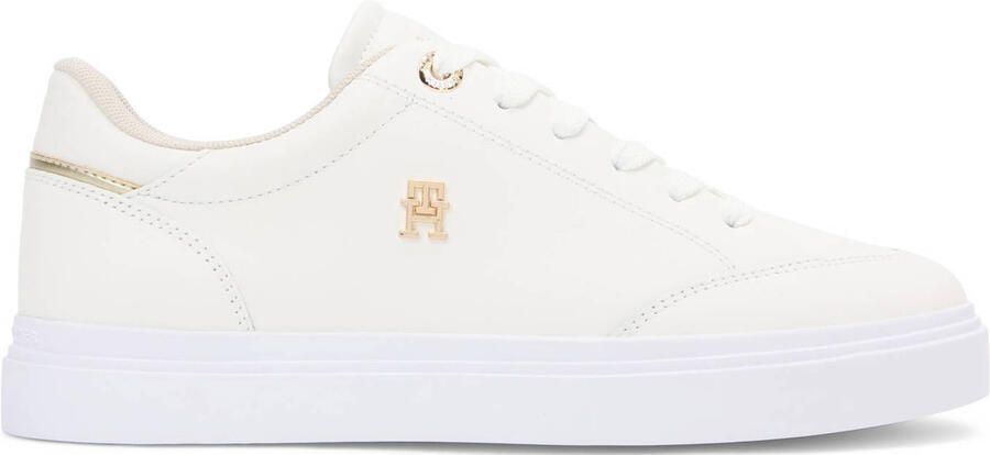Tommy Hilfiger Low Top sneakers van puur rundleer