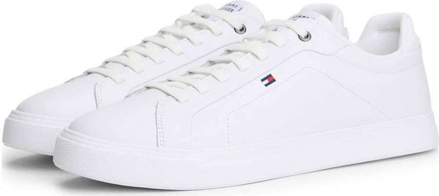 Tommy Hilfiger Tennisschoenen Baskets Sportswear Cuir Synthétique Blanc - Foto 3