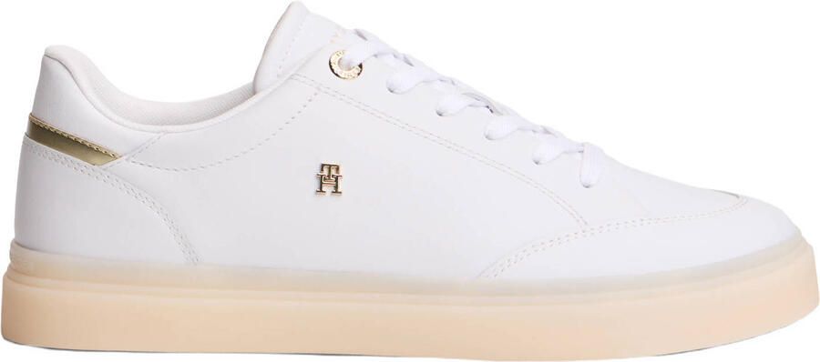 Tommy Hilfiger sneakers van echt leer met logodetails