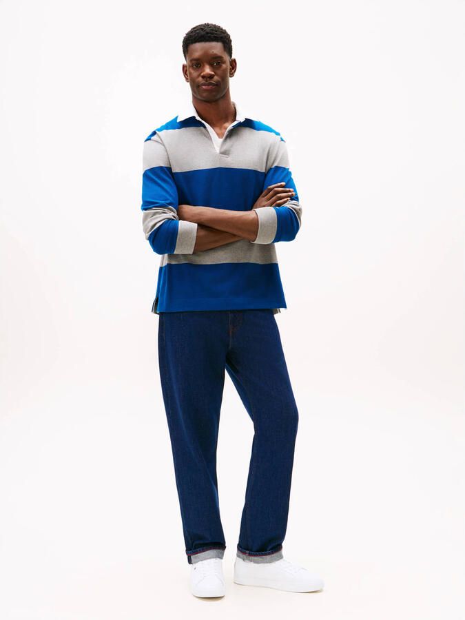 Tommy Hilfiger Sneakers ICON COURT LTH FLAG ESS vrijetijdsschoen lage schoen veterschoen met kleine logovlag