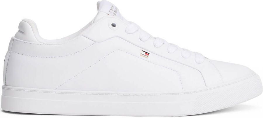 Tommy Hilfiger Plateausneakers ICON COURT SNEAKER Vrijetijdsschoen lage schoen veterschoen met vlag-logo
