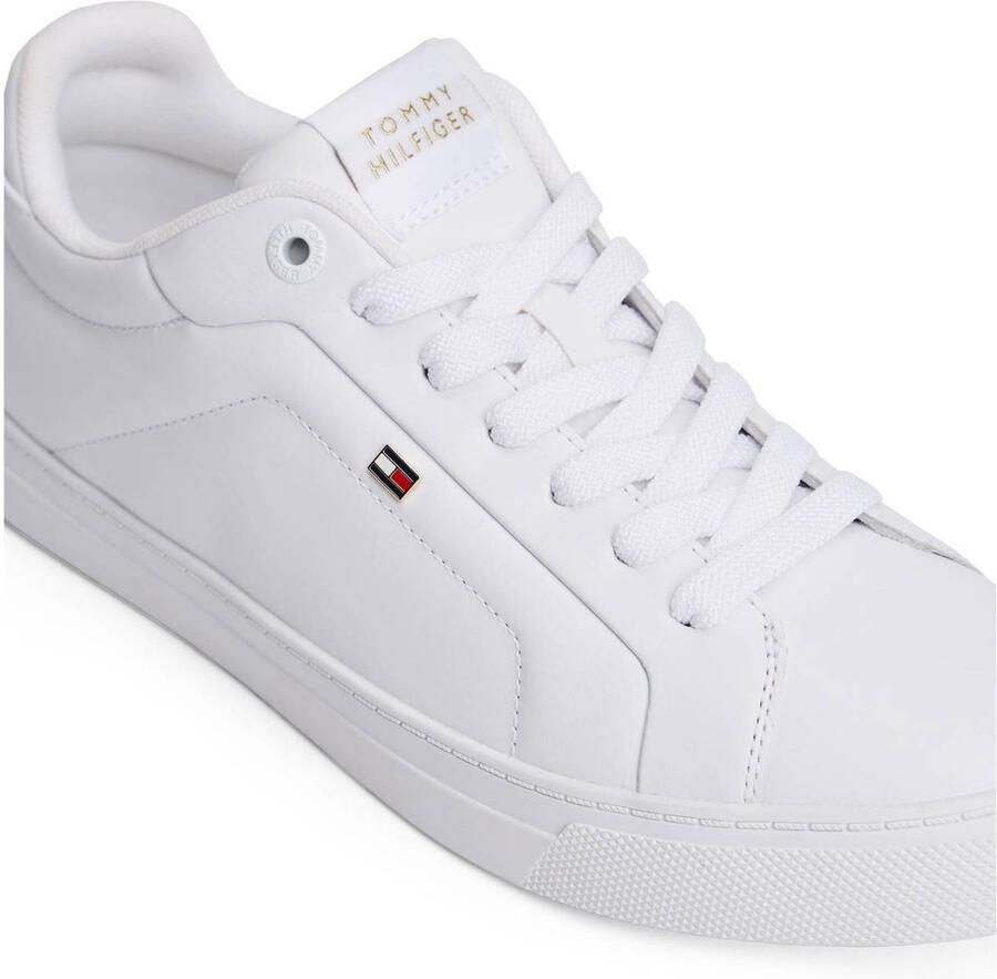 Tommy Hilfiger Plateausneakers ICON COURT SNEAKER Vrijetijdsschoen lage schoen veterschoen met vlag-logo - Foto 2