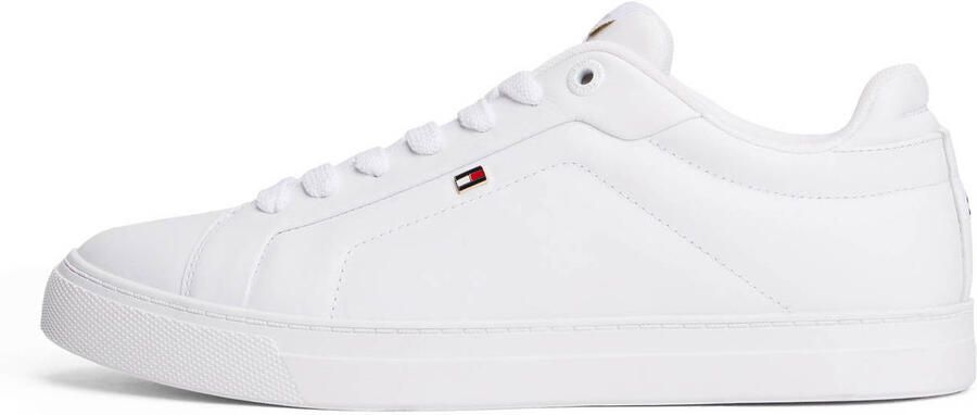 Tommy Hilfiger Plateausneakers ICON COURT SNEAKER Vrijetijdsschoen lage schoen veterschoen met vlag-logo - Foto 3