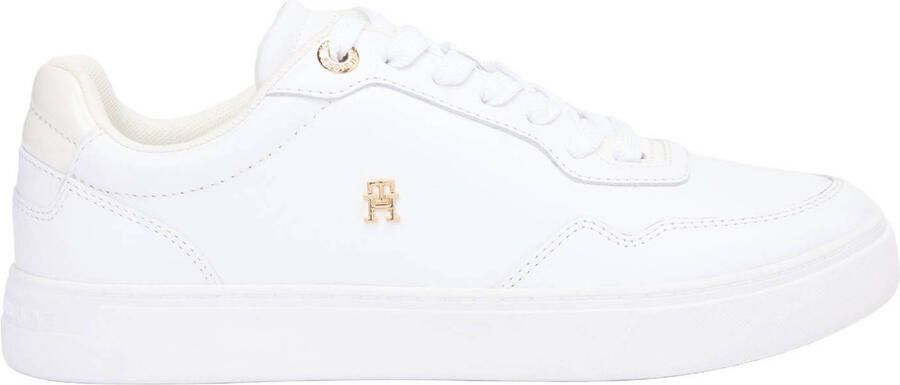 Tommy Hilfiger leren sneakers wit