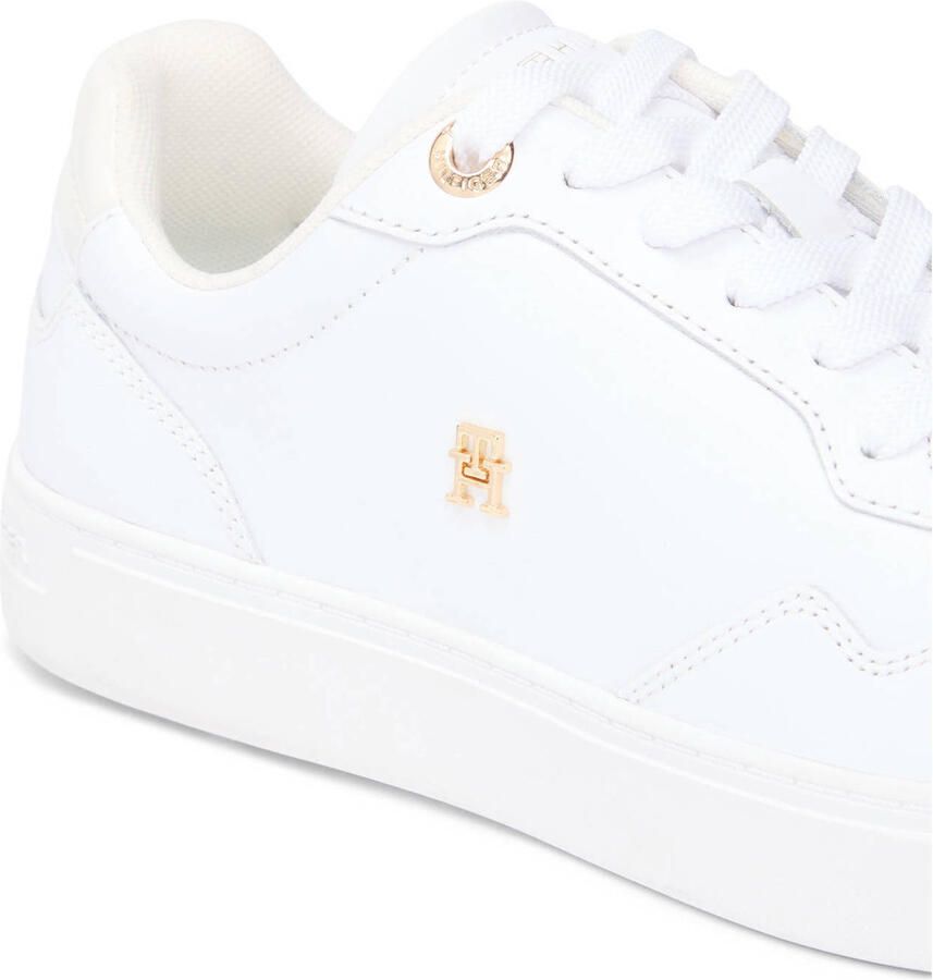 Tommy Hilfiger leren sneakers wit - Foto 2