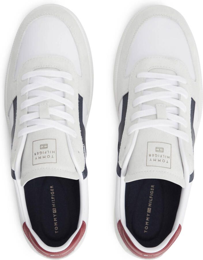 Tommy Hilfiger leren sneakers wit - Foto 2