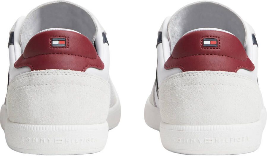 Tommy Hilfiger leren sneakers wit - Foto 3