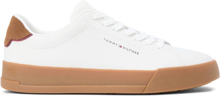 Tommy Hilfiger Lage sneakers van echt leer model 'TH COURT'