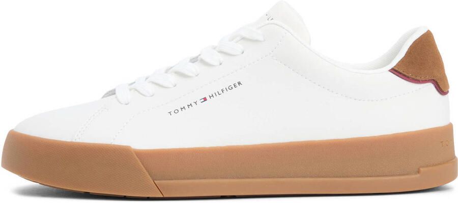 Tommy Hilfiger Lage sneakers van echt leer model 'TH COURT' - Foto 3