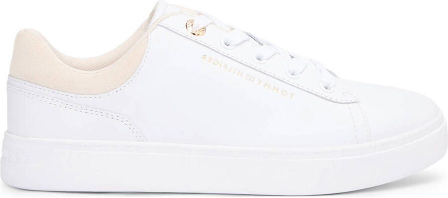 Tommy Hilfiger Lage sneakers van echt runderleer