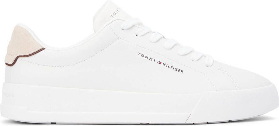 Tommy Hilfiger Lage sneakers van echt leer model 'TH COURT'
