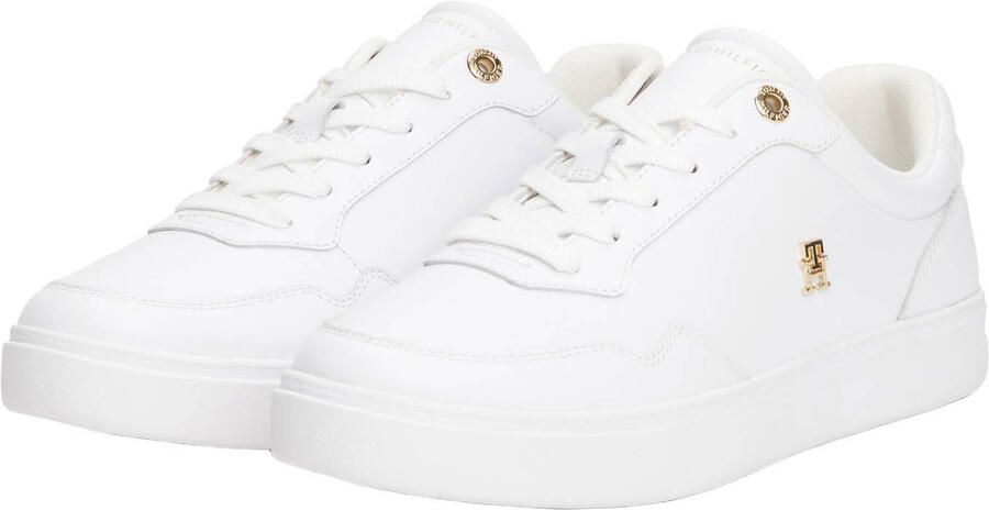 Tommy Hilfiger Plateausneakers ESSENTIAL ELEVATED COURT SNEAKER vrijetijdsschoen lage schoen veterschoen in basket-look - Foto 3