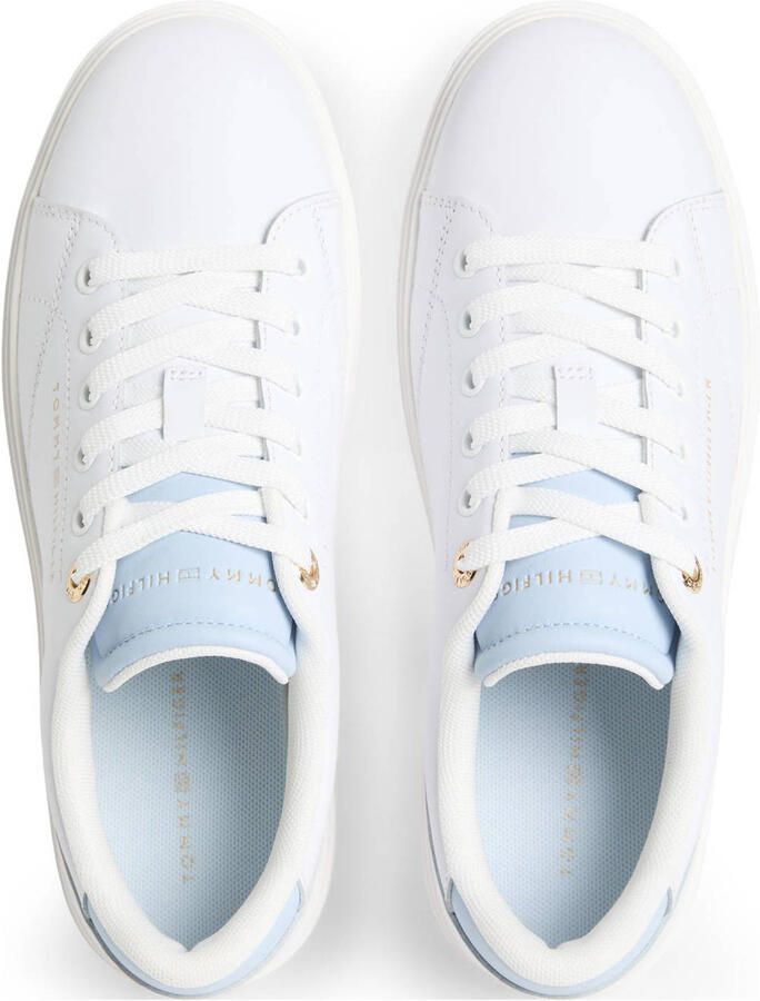 TOMMY HILFIGER Sneakers laag crème lichtblauw - Foto 2