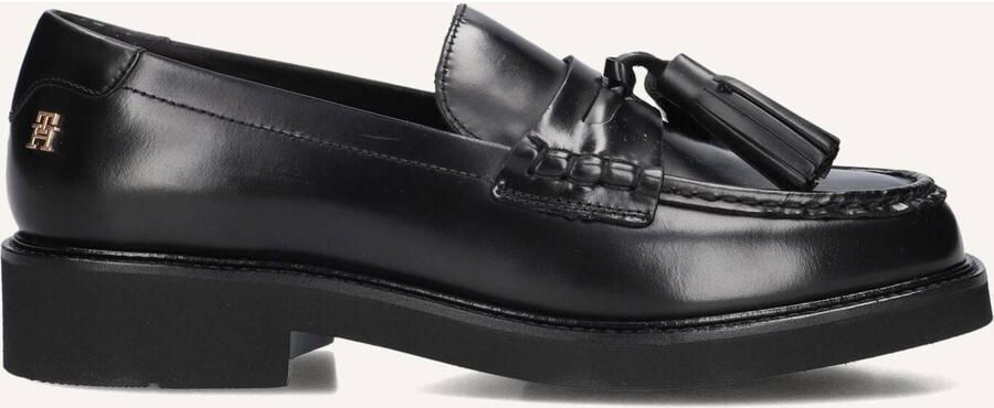 TOMMY HILFIGER Zwarte Loafers Tassel Squarish Toe Lthr Loafer - Foto 2