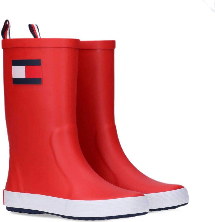 Tommy Hilfiger regenlaarzen rood