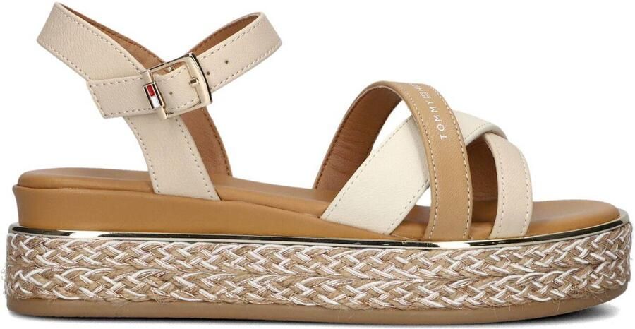 Tommy Hilfiger Beige Sandalen Stijlvol Model