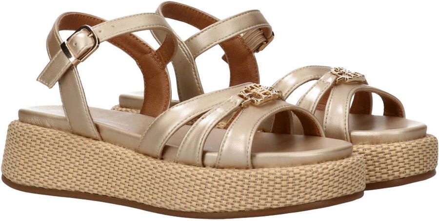 Tommy Hilfiger sandalen champagne platinum - Foto 8