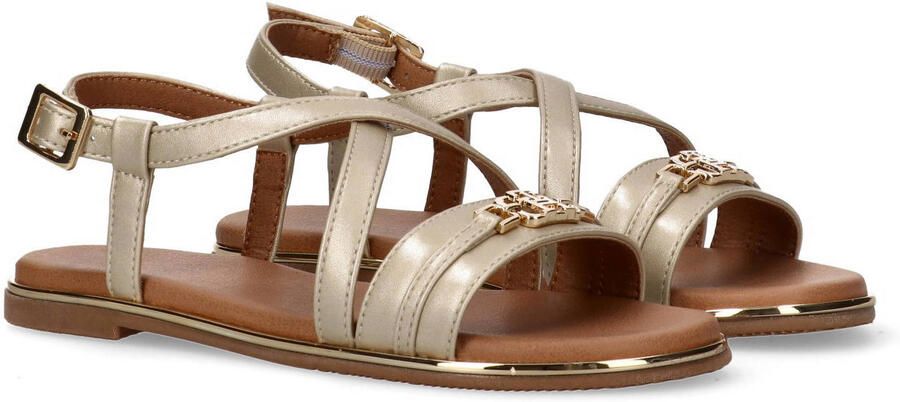 Tommy Hilfiger sandalen goud platinum - Foto 8