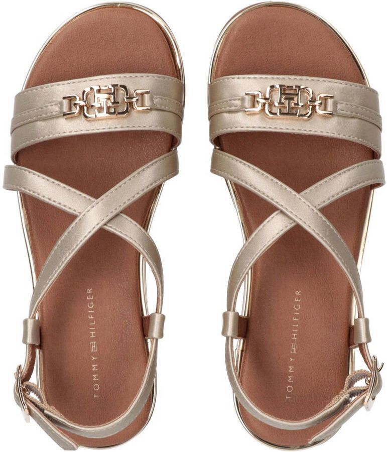 Tommy Hilfiger sandalen goud platinum - Foto 7