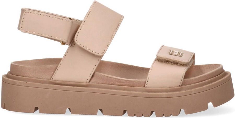 Tommy Hilfiger Sandalen met sleehak T3A234284NUDE - Foto 6
