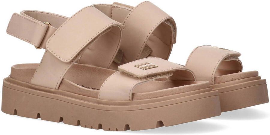 Tommy Hilfiger Sandalen met sleehak T3A234284NUDE - Foto 8