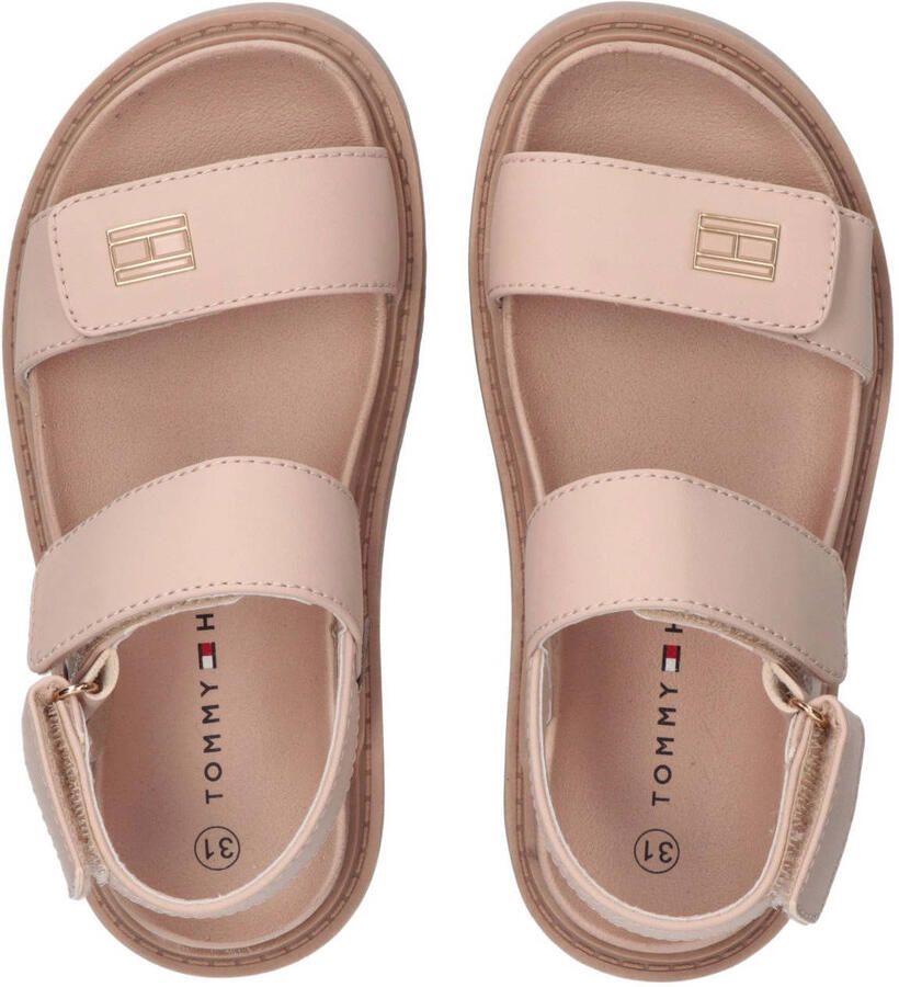 Tommy Hilfiger Sandalen met sleehak T3A234284NUDE - Foto 7