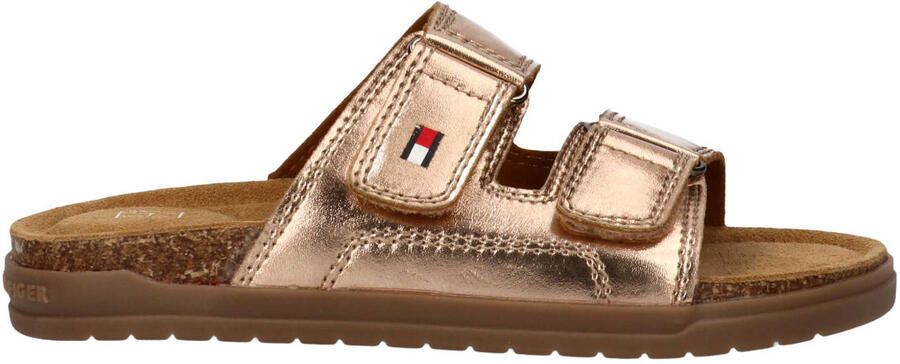 Tommy Hilfiger sandalen rosé goud