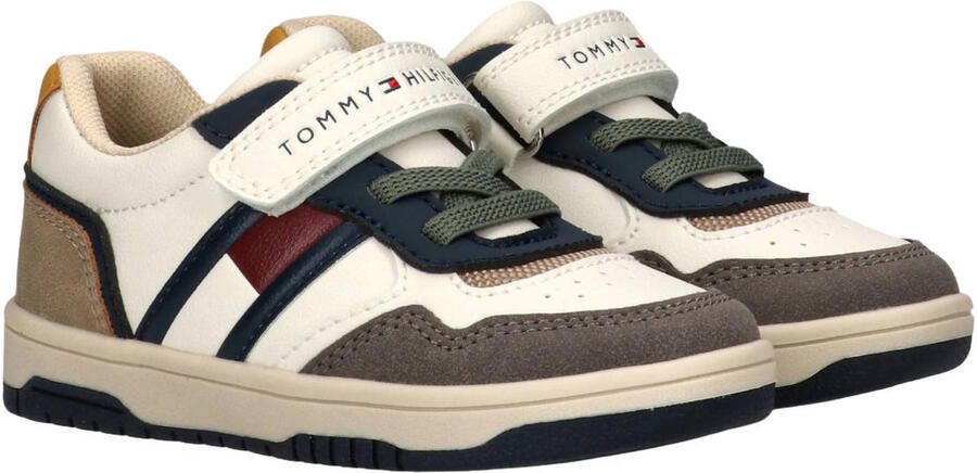 Tommy Hilfiger sneakers beige groen - Foto 3