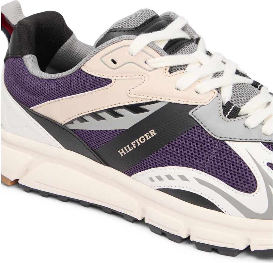 Tommy Hilfiger sneakers beige paars - Foto 2