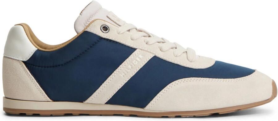 Tommy Hilfiger sneakers donkerblauw beige