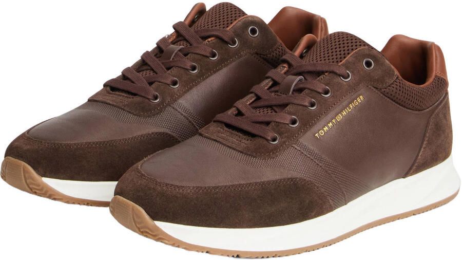 Tommy Hilfiger Sneakers van echt leer met labelopschrift - Foto 2