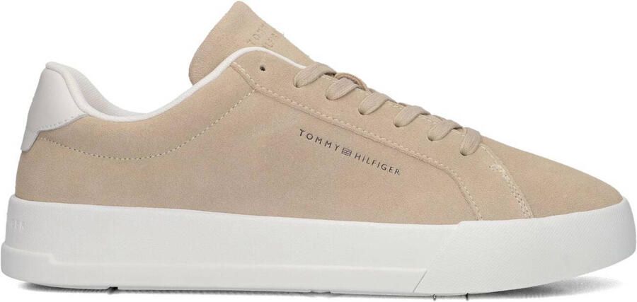 Tommy Hilfiger Sneakers van leer met labeldetails model 'COURT BETTER'