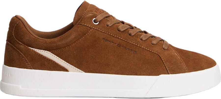 Tommy Hilfiger Sneakers Th Court Premium Bruin