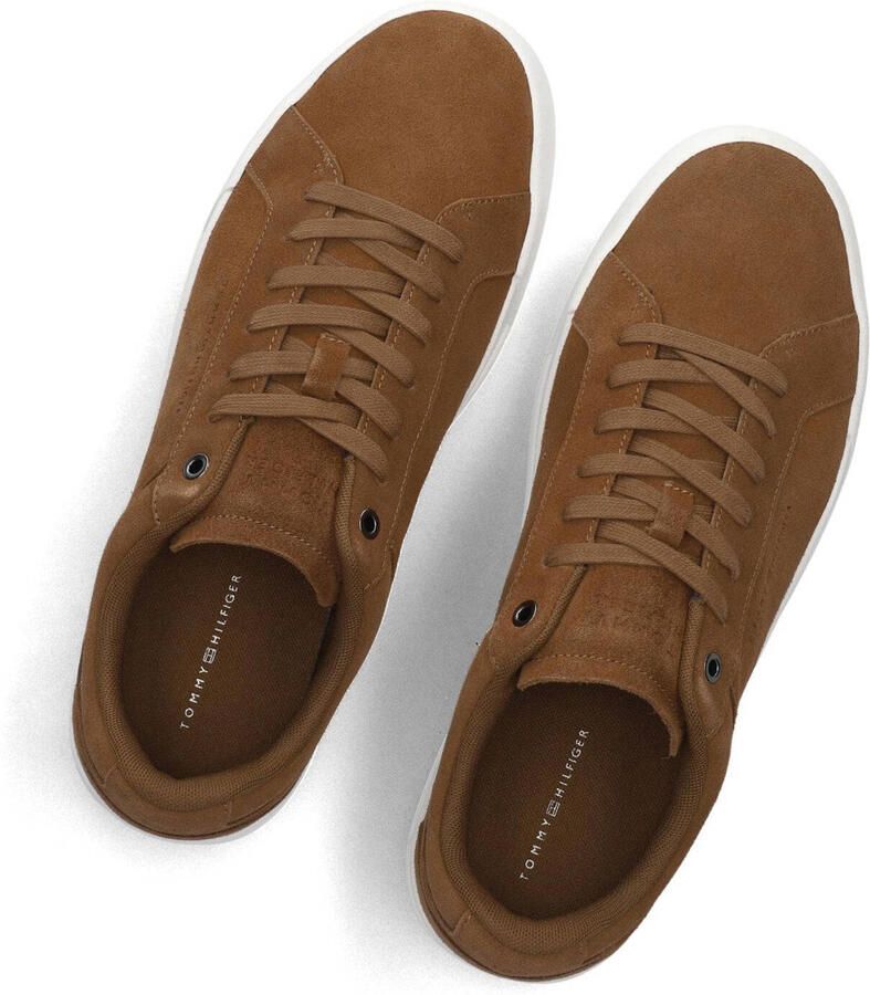 Tommy Hilfiger Sneakers Th Court Premium Bruin - Foto 2