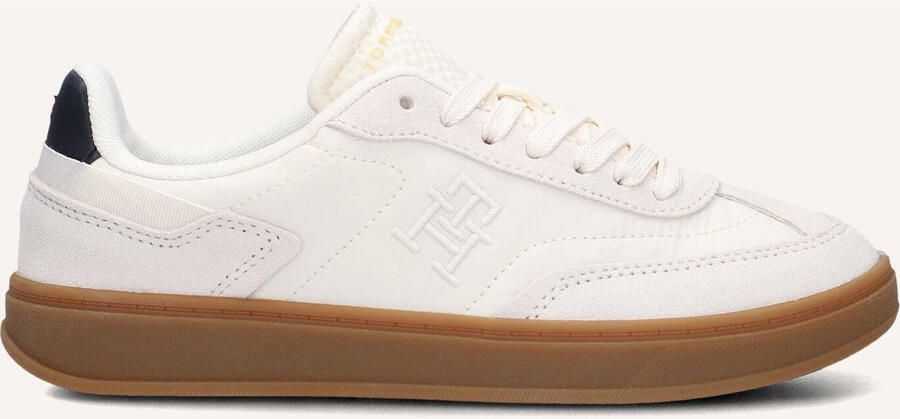 Tommy Hilfiger Plateausneakers TH HERITAGE SNEAKER vrijetijdsschoen lage schoen veterschoen met logo-borduursel