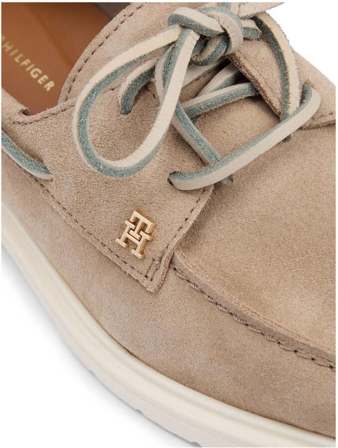 Tommy Hilfiger suède bootschoenen beige - Foto 3