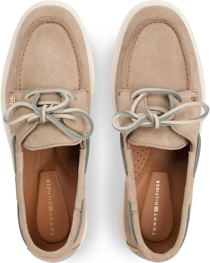 Tommy Hilfiger suède bootschoenen beige - Foto 2
